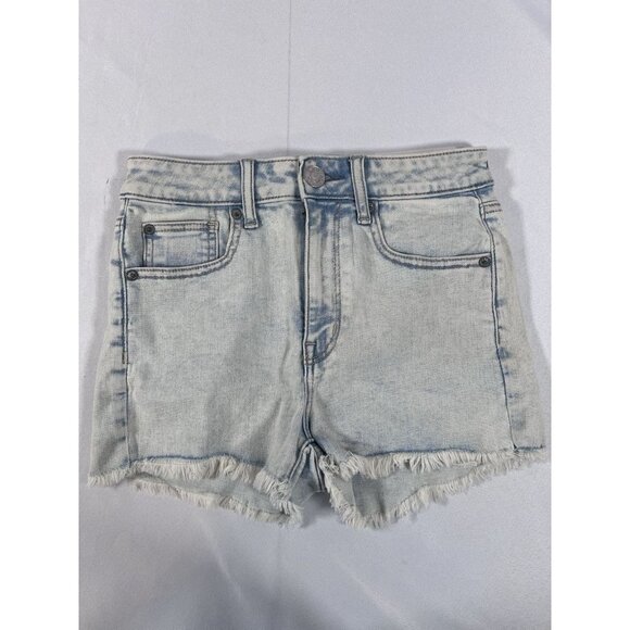 AMERICAN EAGLE SUPER HI-RISE SHORTIE WOMEN'S SHORTS SIZE 2 NWT - Picture 1 of 7